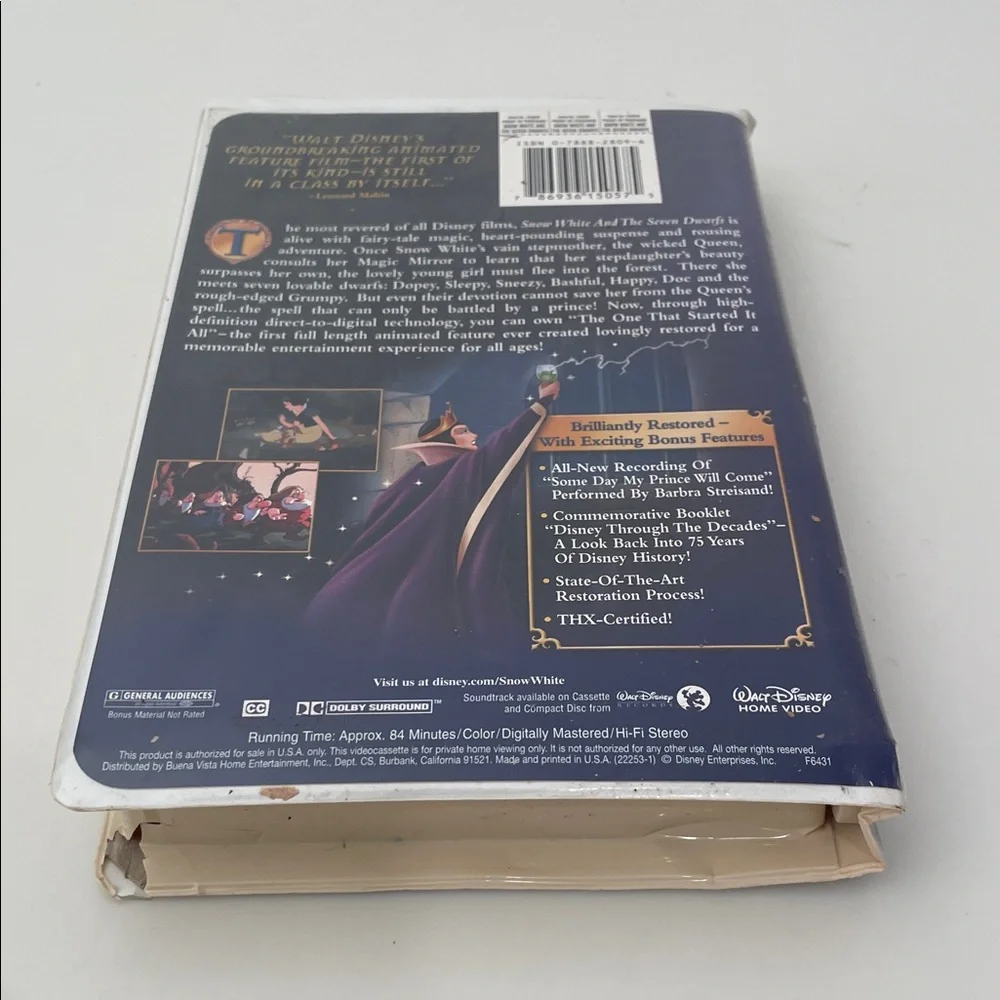 Disney classic vhs